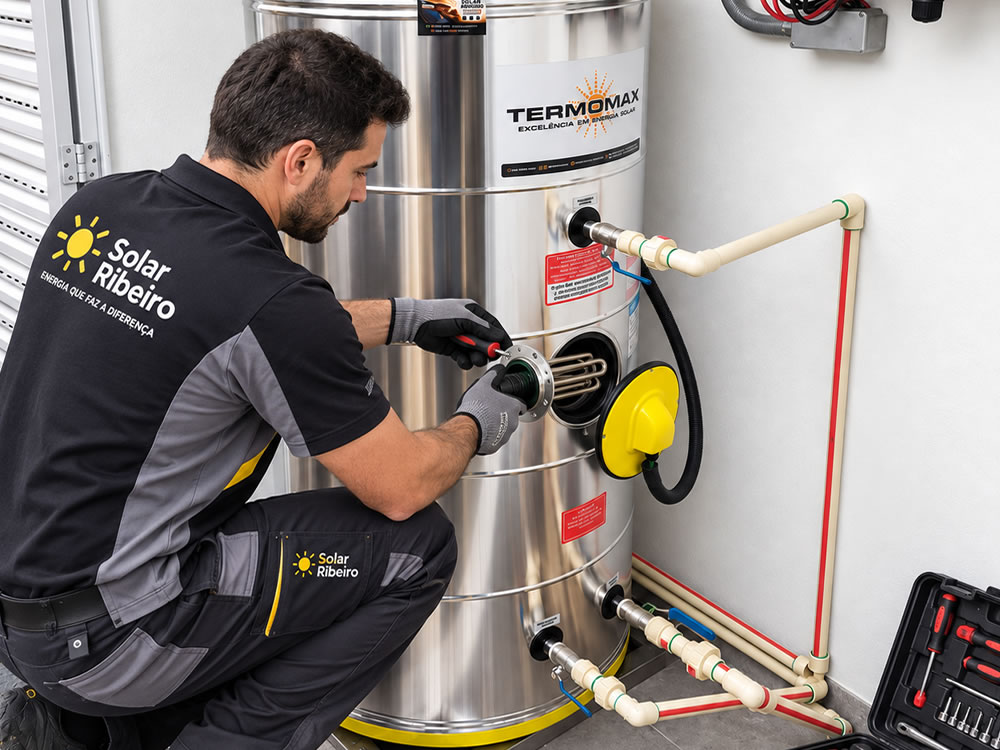Instalação e Troca de Boiler - Solar Ribeiro